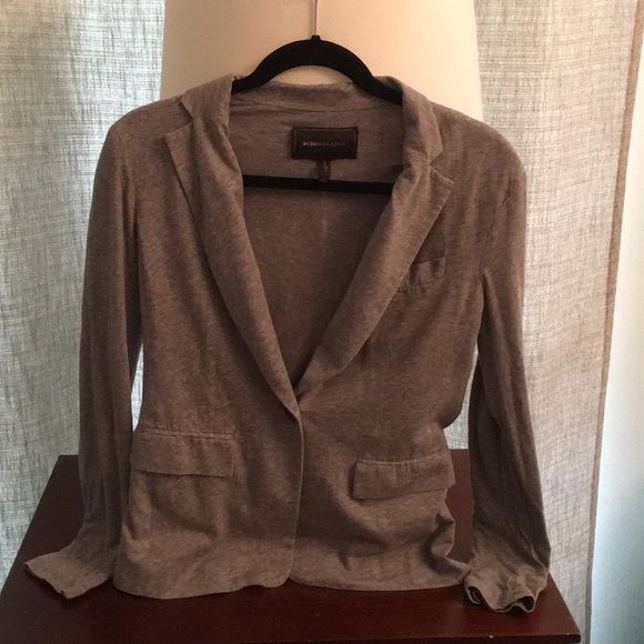 BCBGMax heather grey blazer.  Small - Picture 2 of 7
